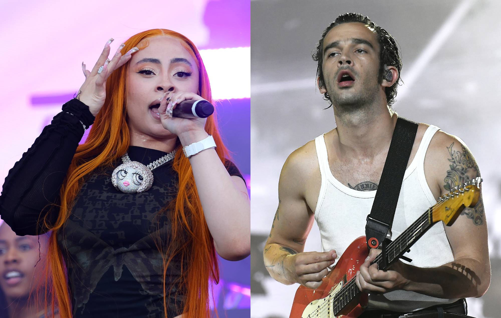 Ice Spice talks being "confused" by The 1975 Matty Healy incident